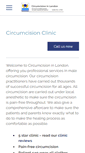 Mobile Screenshot of circumcisioninlondon.co.uk